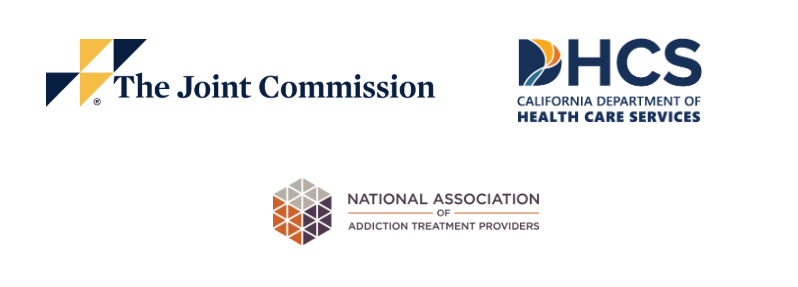 AMFC is licensed and accredited by The Joint Commission, California HSC and National Association of Addiction Treatment Providers. 