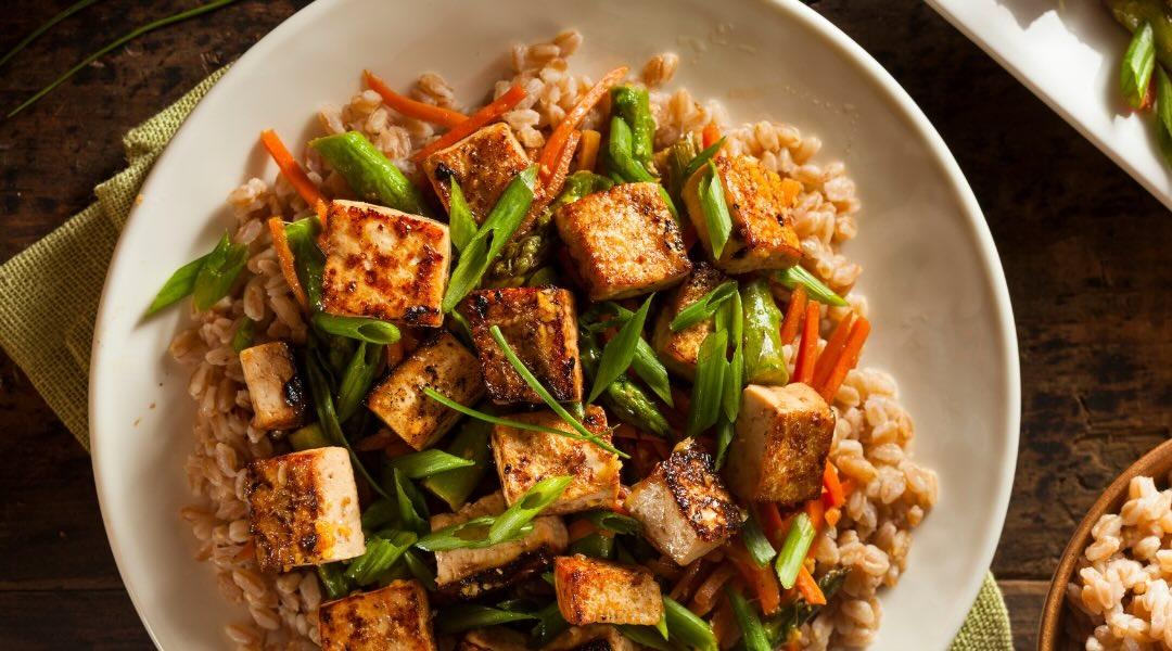 Tofu Stir Fry cooked by a Toronto Dietitian