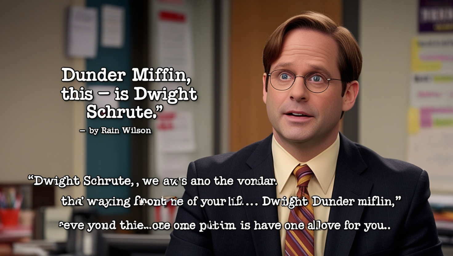 Dwight Schrute Quotes