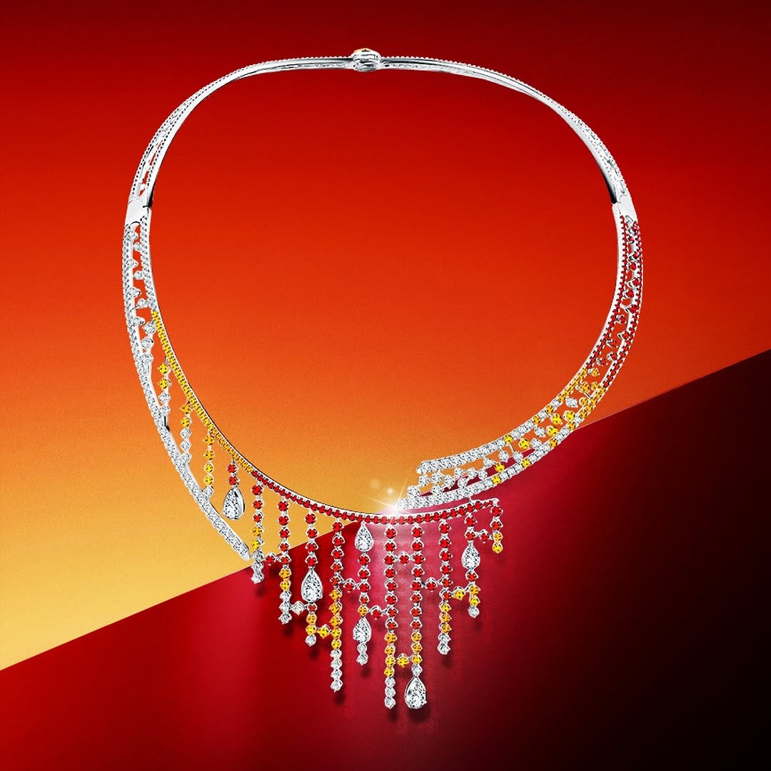 Kemewahan Diamond Necklace dari MONDIAL Precious Fire Collection