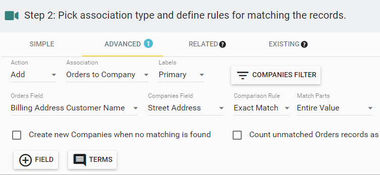 associate HubSpot orders