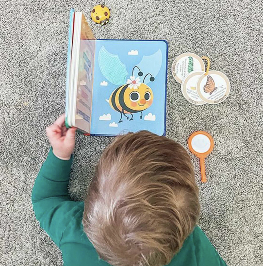 Backyard Bugs - Silicone Touch and Feel Book at Little Hippo Books