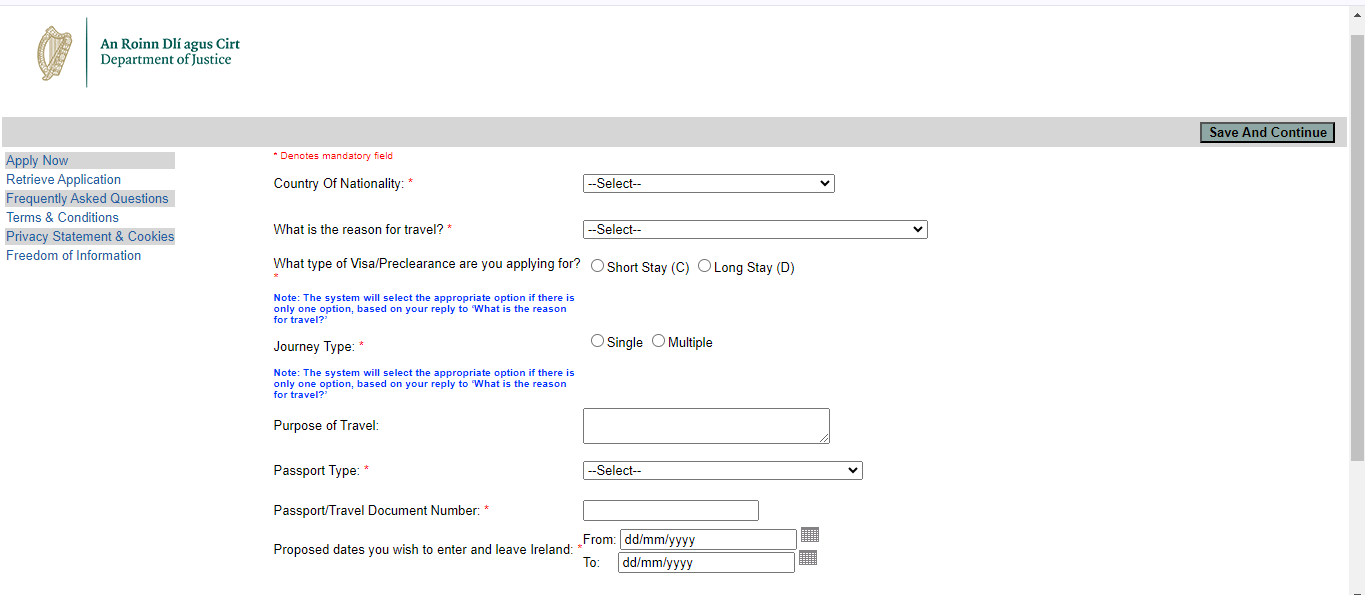 You need to fill in all the accurate information in the mentioned fields.