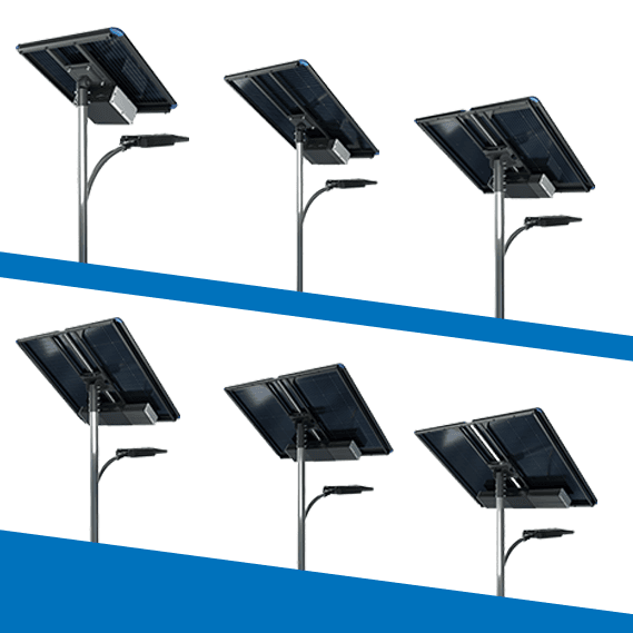 solar street light pole