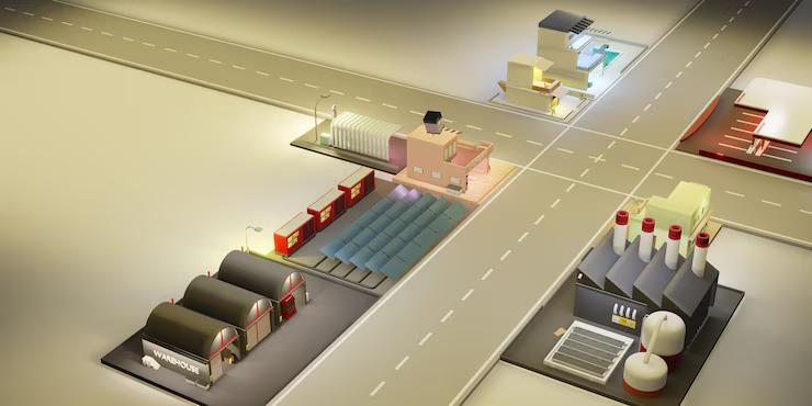 AIoT gadget technology concept
