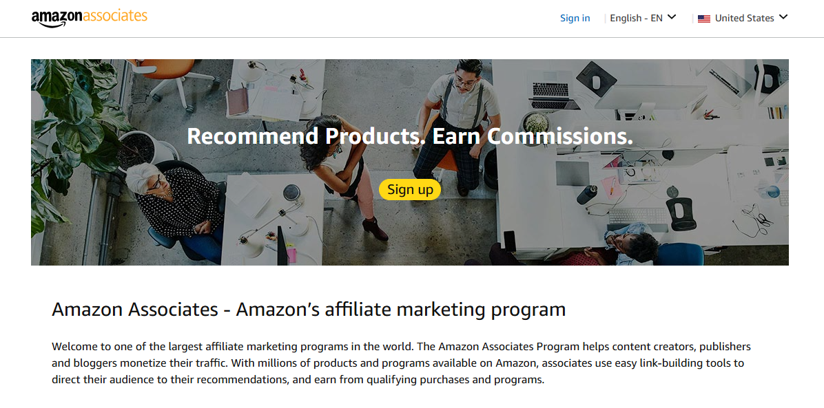 Amazon associates