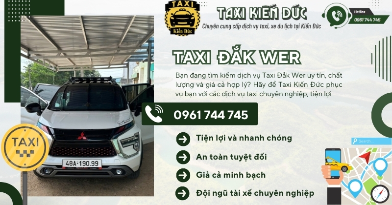 Taxi Đắk Wer – Người Bạn Đồng Hành Tin Cậy