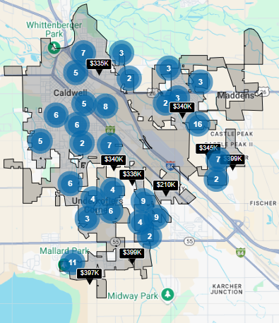 Caldwell IDX Site (under 400k) 
