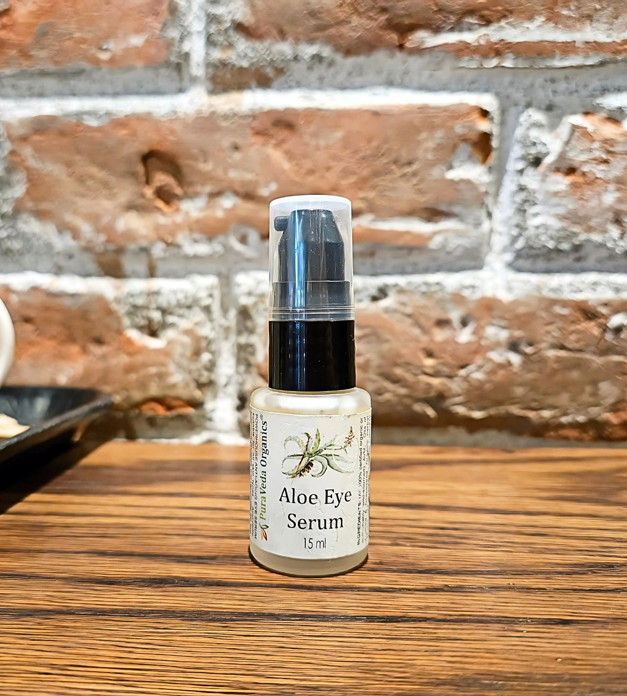 aloe eye serum Puraveda Organics organic skin care 