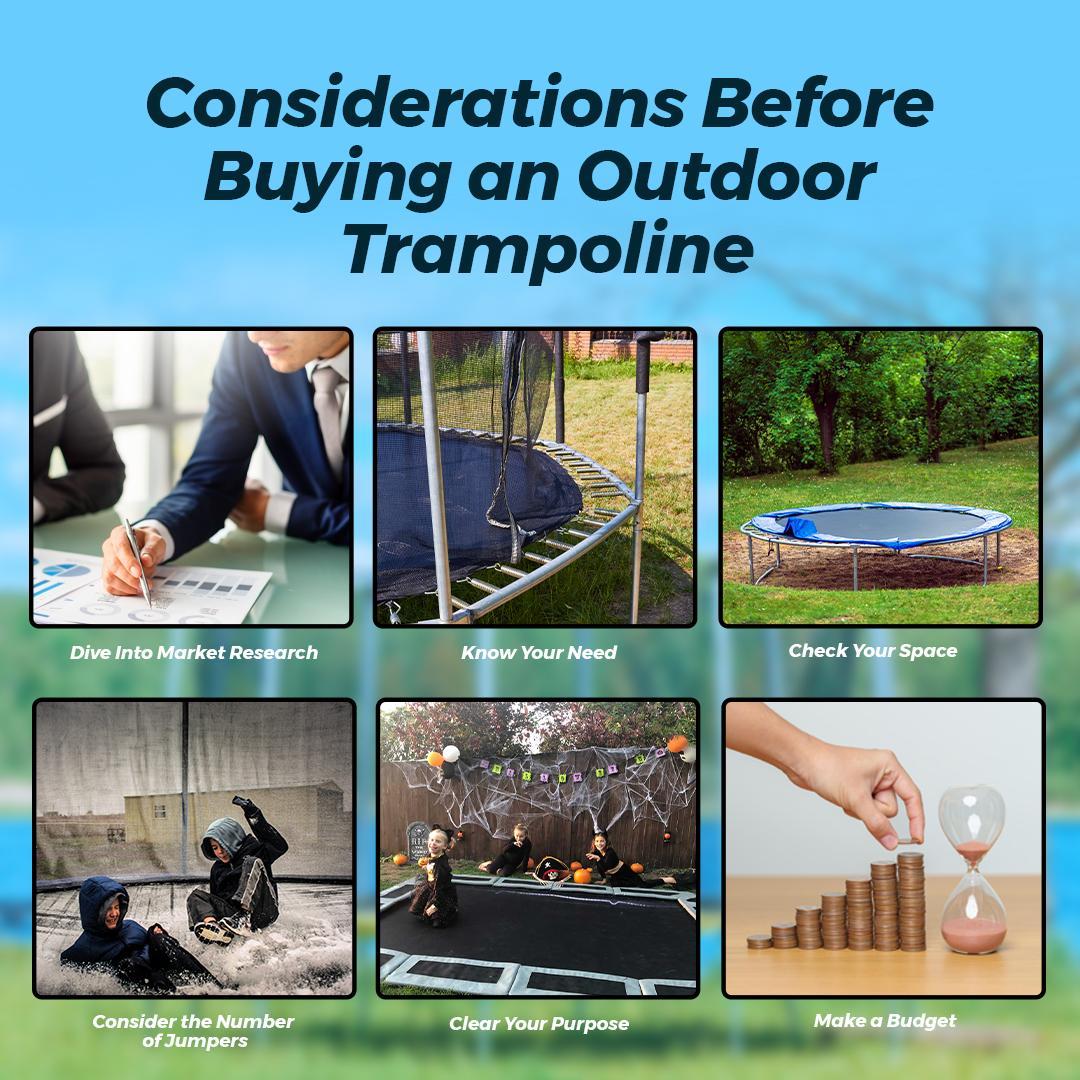 Considerations Before Buying an Outdoor Trampoline