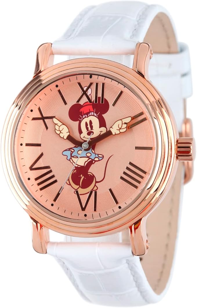 Minnie Mouse Rose Gold-Tone Watch