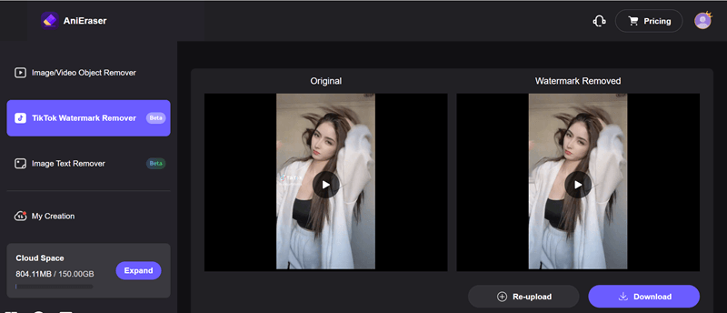 Remove Watermark and Download Video from Media.io