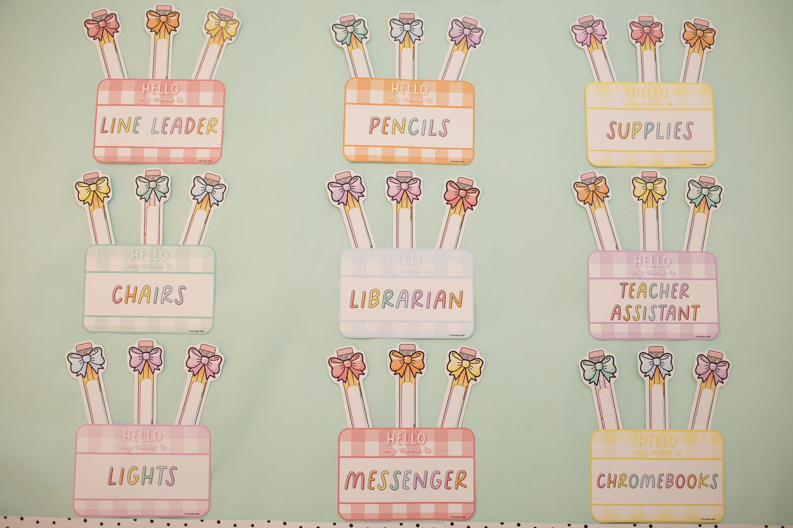 Classroom jobs