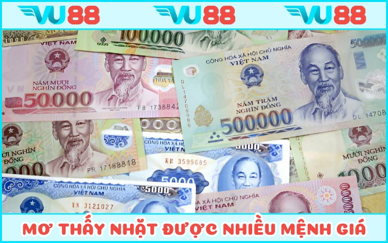 Mơ thấy nhặt polime nhiều mệnh giá