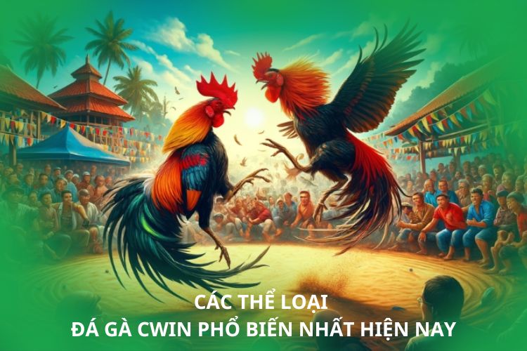 Các thể loại đá gà CWIN phổ biến nhất hiện nay