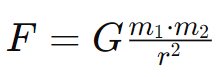 Gravity Formula