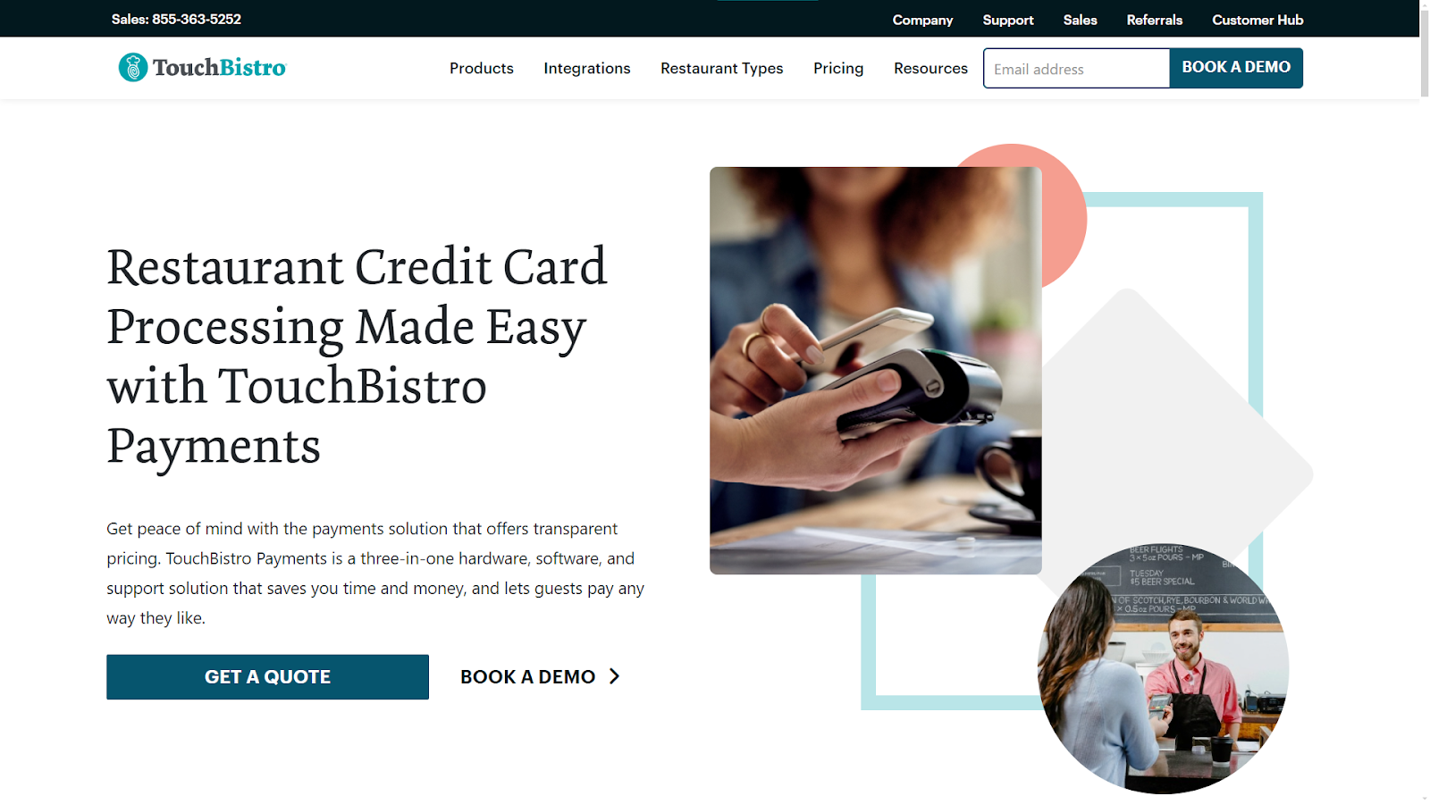 TouchBistro Credit Card Processing