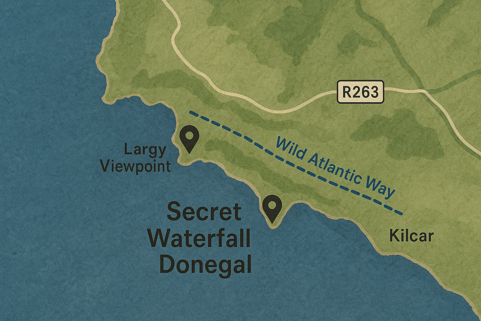 Secret-Waterfall-Donegal-Map