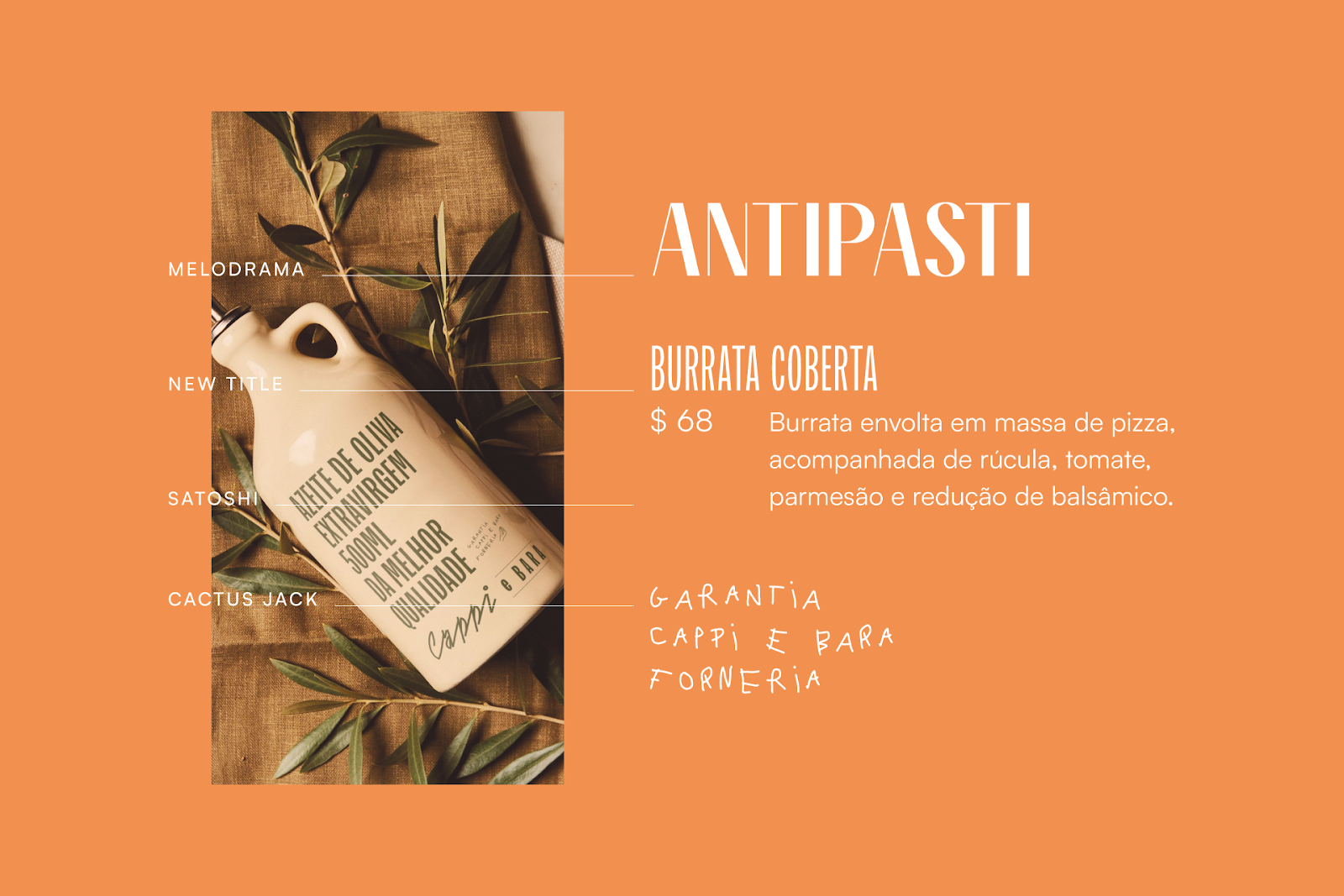 Image from the Cappi Forneria Branding: A Modern Slice of Italy article on Abduzeedo