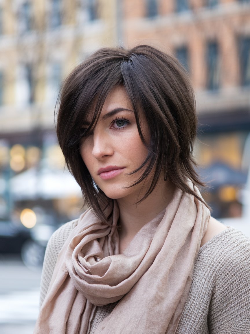 14. Medium Length Layered Cut