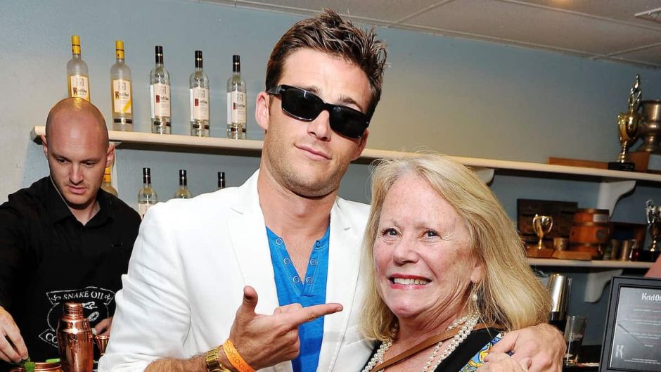 Jacelyn Reeves with her son, Scott Eastwood 