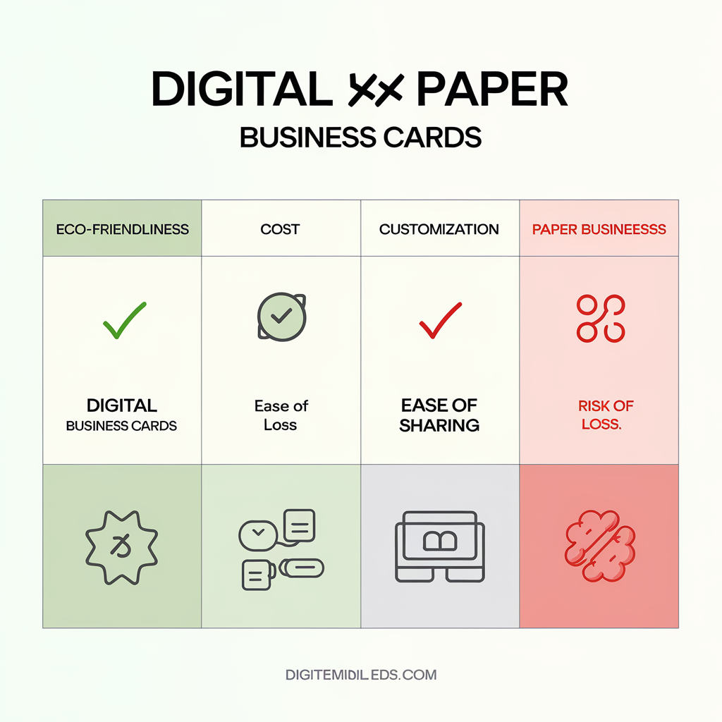 Benefits of Digital Business Cards