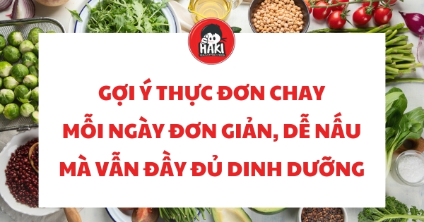 thực đơn chay mỗi ngày