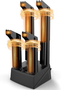 Boot Dryer Shoe Dryer Boot Dryer and Deodorizer with Fan, Boot Dryer for Work Boots with Timer, Shoe Dryers for Sneakers, Fast Glove, Helmet, Boxing Glove Dryer