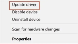 under-menu-select-update-driver