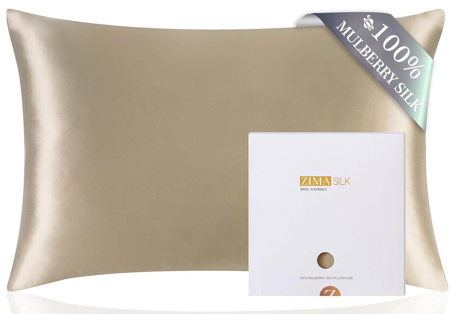 ZIMASILK 100% Mulberry Silk Pillowcase: The Minimalist’s Luxe Indulgence