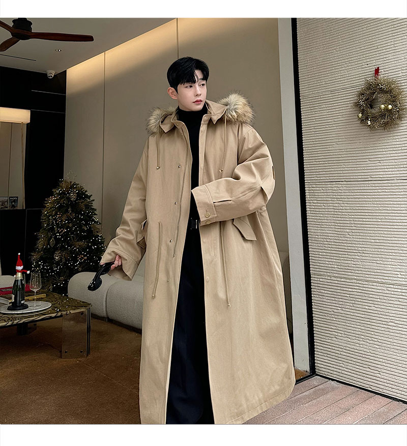 Korean Men's Fashion: Timeless Elegance: A Korean Man’s Classic and Warm Winter Look