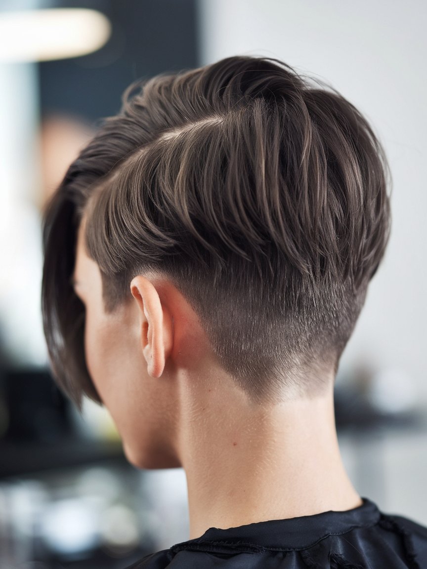 39. Sleek Pixie with Nape Undercut