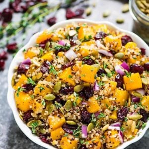 Butternut Squash Quinoa Salad