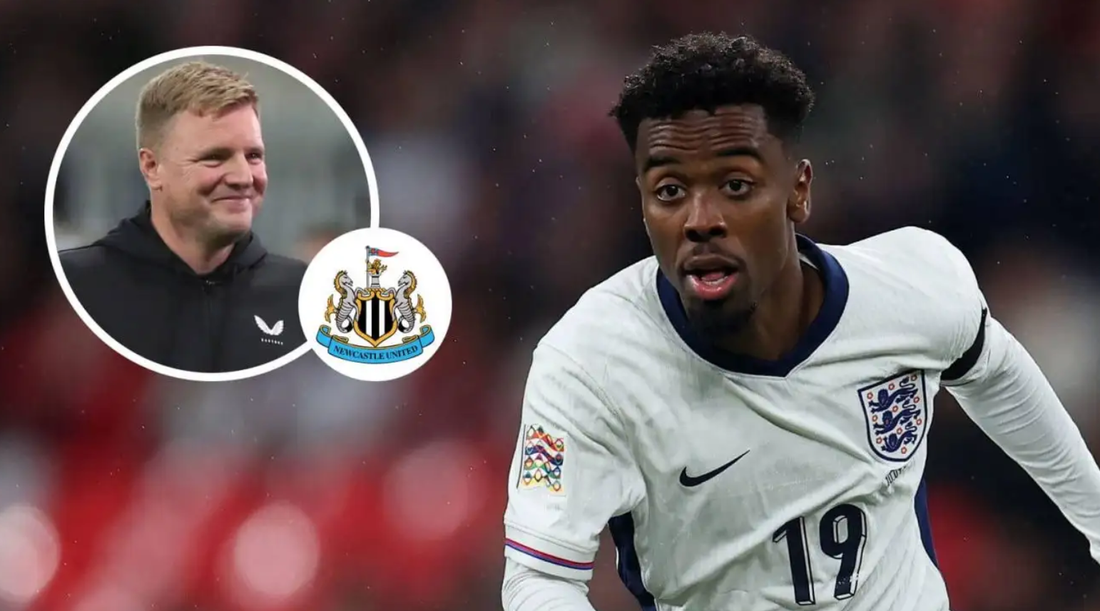 Angel Gomes được Eddie Howe để mắt đến