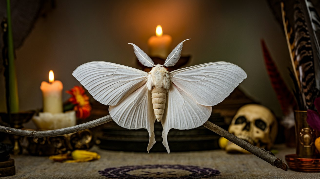 White Moths in Various Spiritual Traditions ✝️🕉️