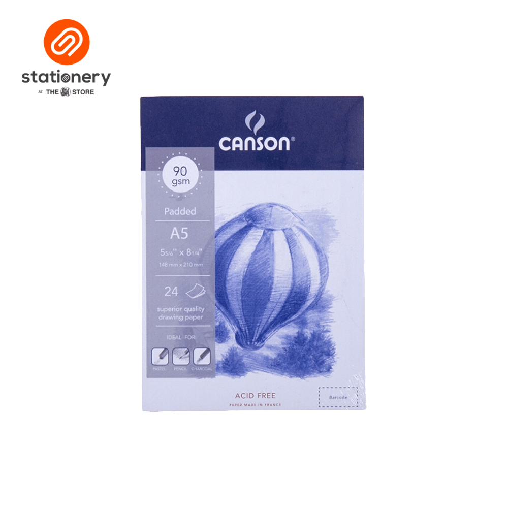 Canson Sketch Pad 90 gsm A5