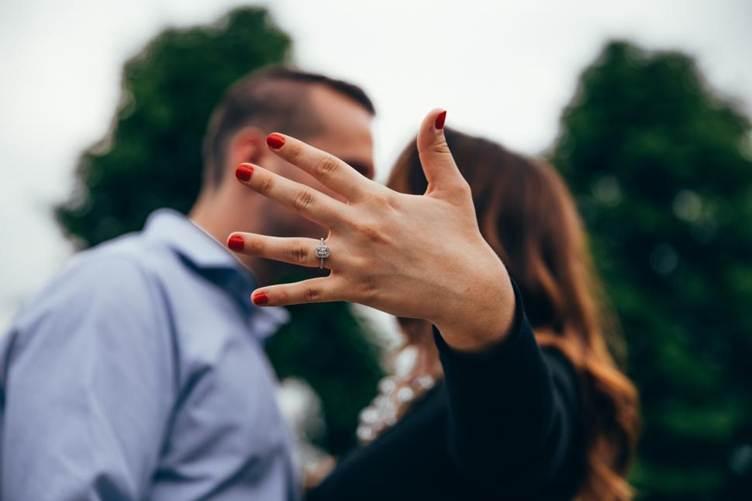 Free Stock Photo of Engagement ring flaunted by a young caucasian couple |  Download Free Images and Free Illustrations