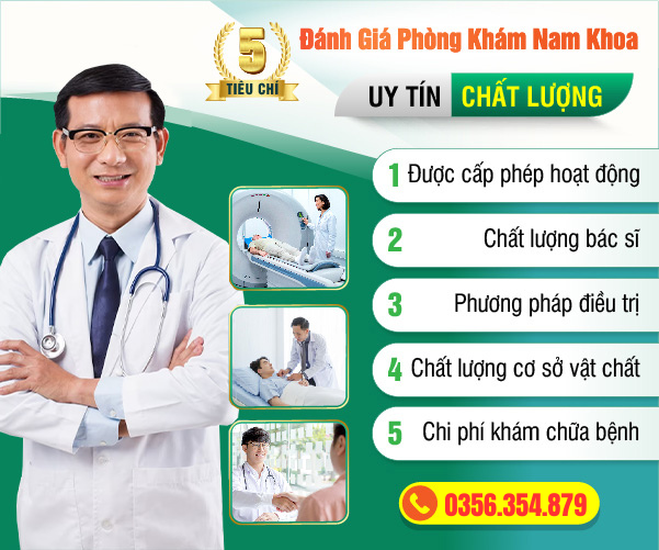 Tiêu chí chọn địa chỉ khám nam khoa ở Cần Thơ