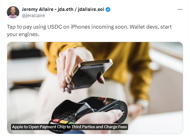 Jeremy Allaire发布的推文