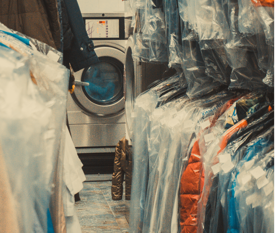 Dry cleaning workplace