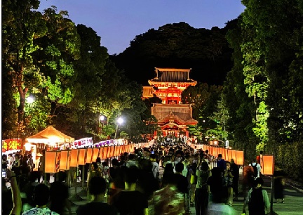 鶴岡八幡宮例大祭の屋台の営業時間