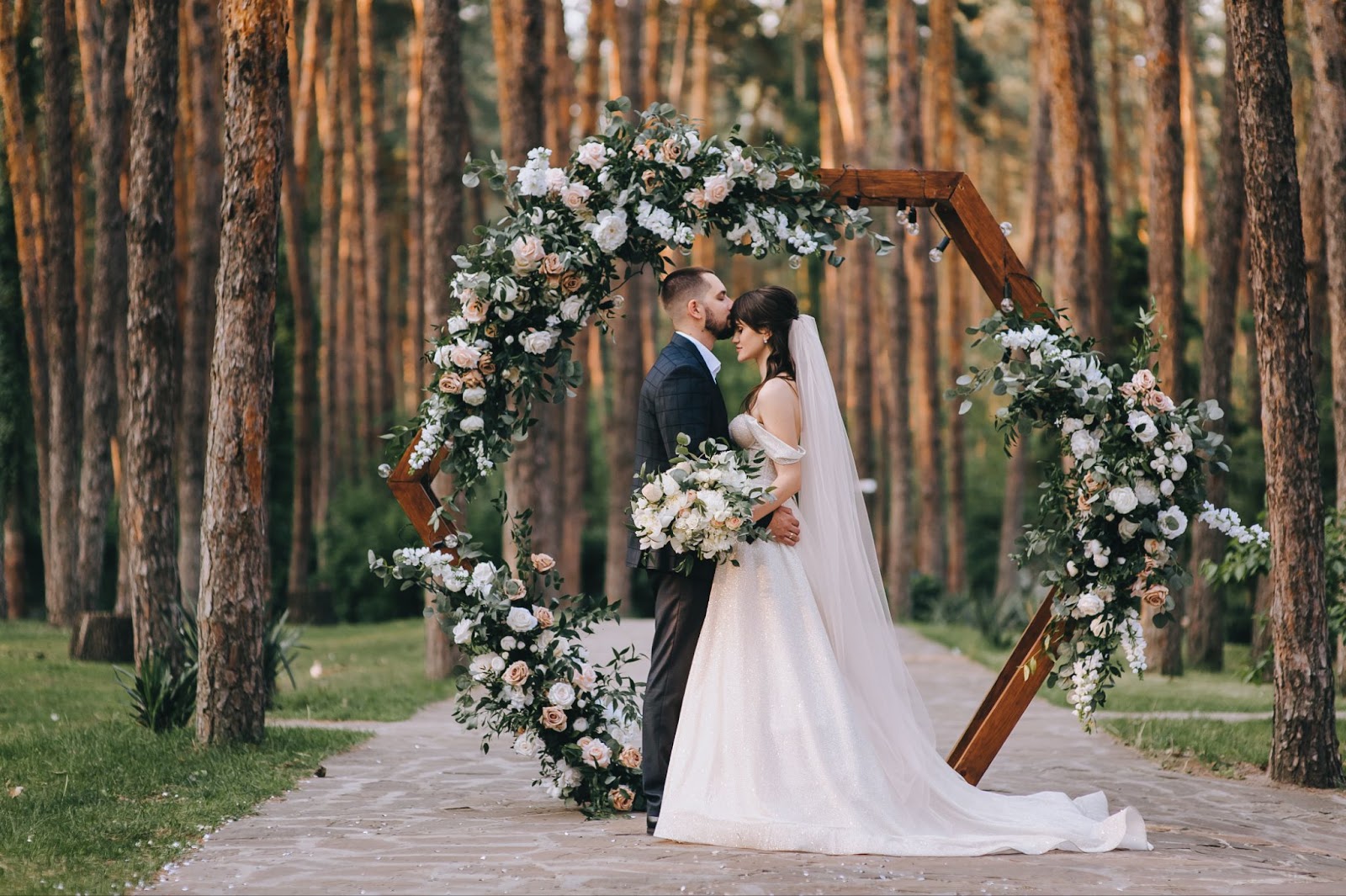 bride groom trees