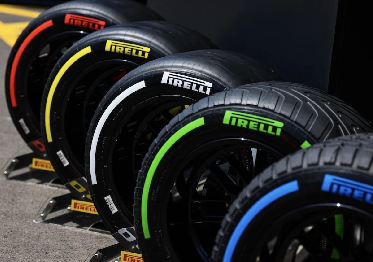 Formula 1 tire colors indicate different Pirelli compounds, helping fans and commentators understand race strategies and tire changes effectively. 