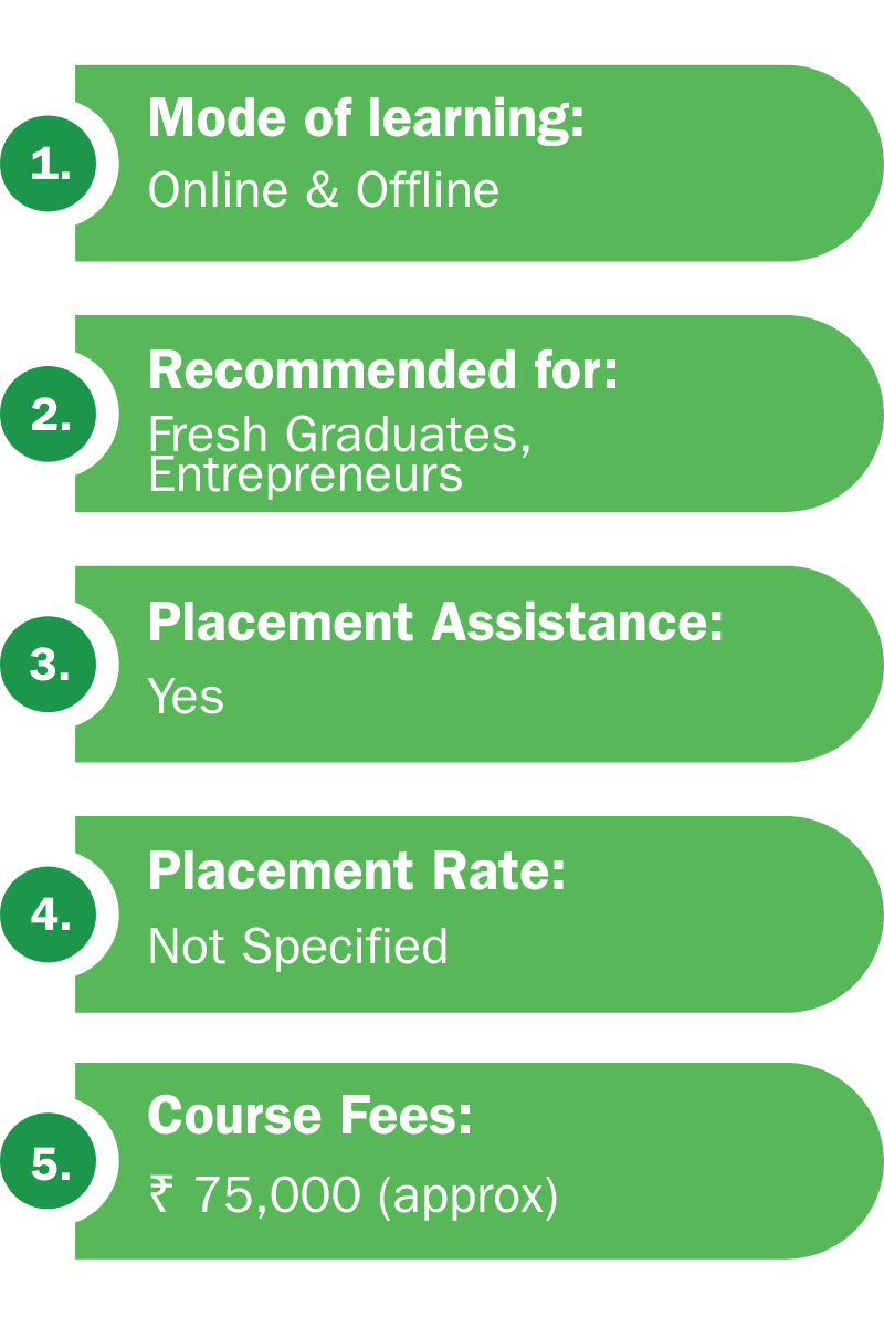 Course Highlights  with Their fees at the  Delhi School Academy institute in Delhi