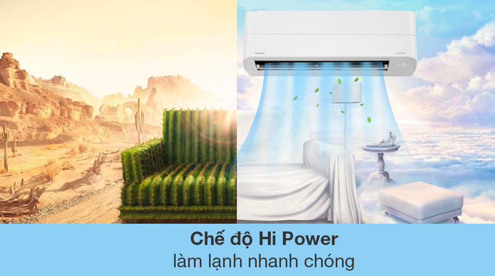 Máy lạnh Toshiba Inverter 1.5 HP RAS-H13Z1KCVG-V - Công nghệ làm lạnh