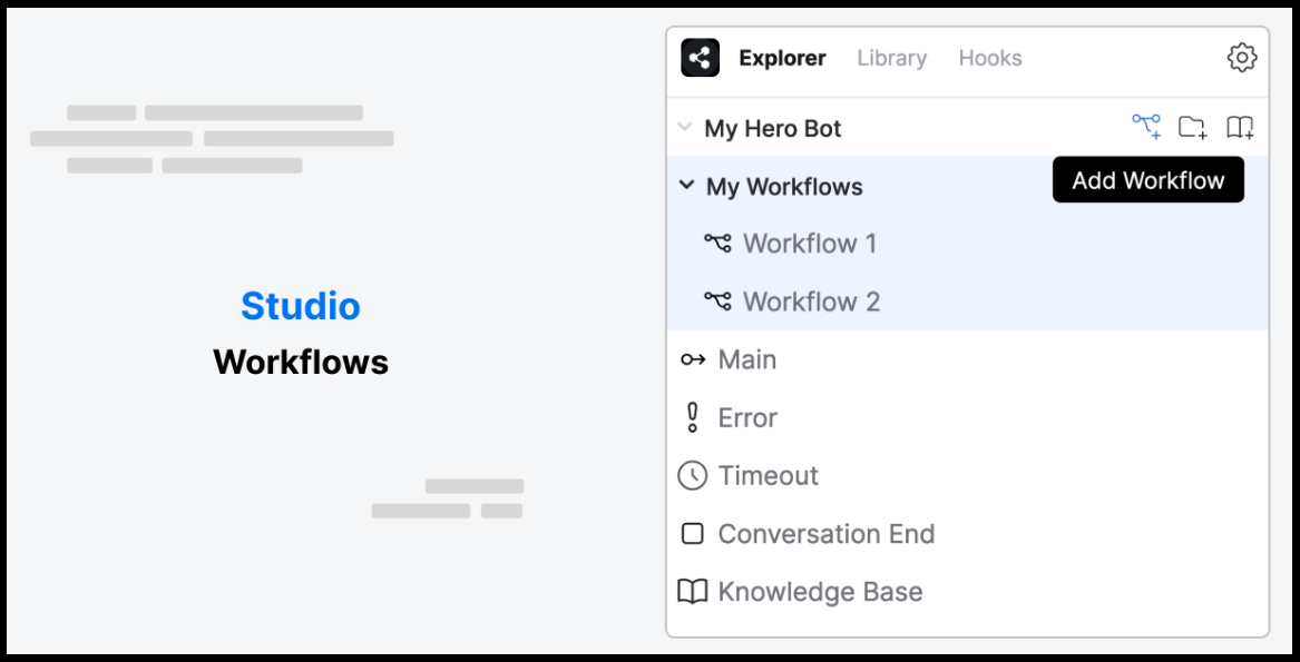 Botpress chatbot service landing page