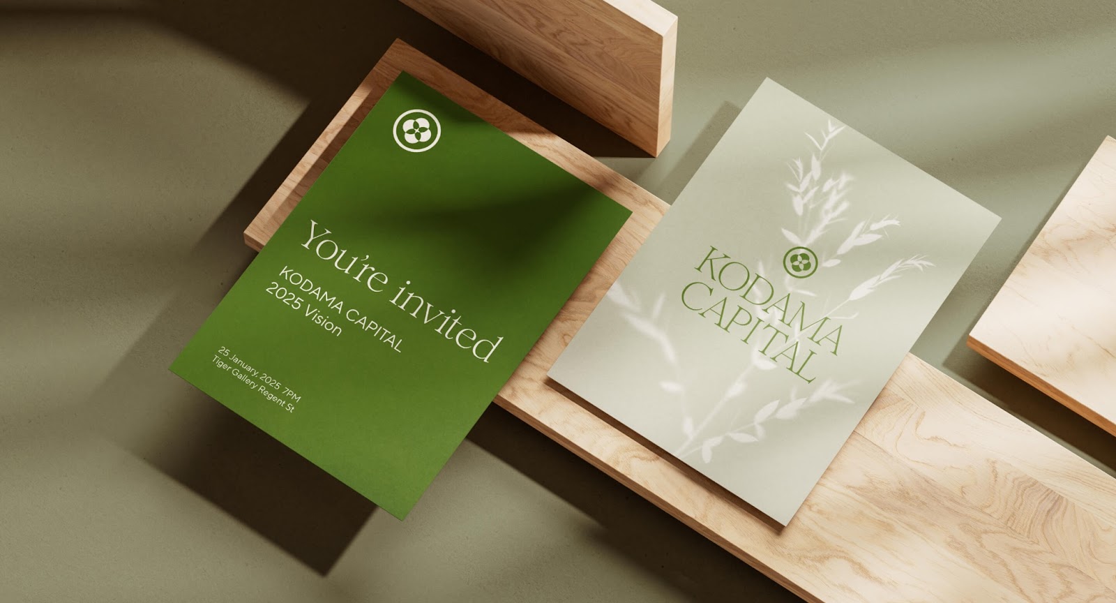 Image from the Kodama Capital: Branding a Legacy through Japanese Tradition article on Abduzeedo