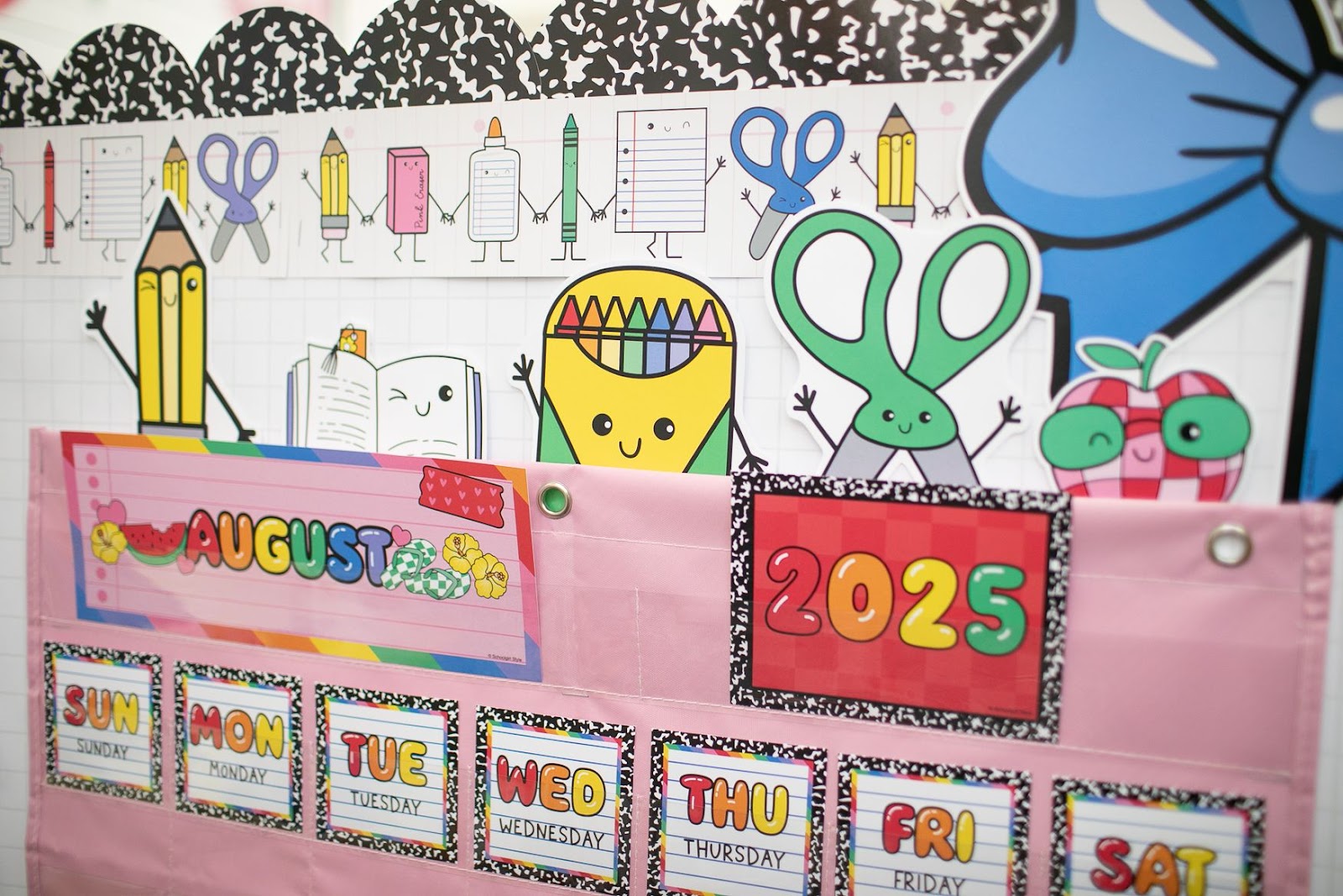 School Supplies decor