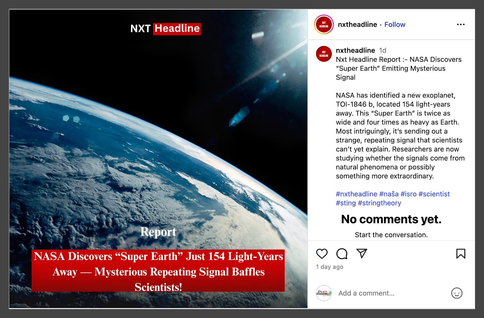 A screenshot of a social media post

Description automatically generated