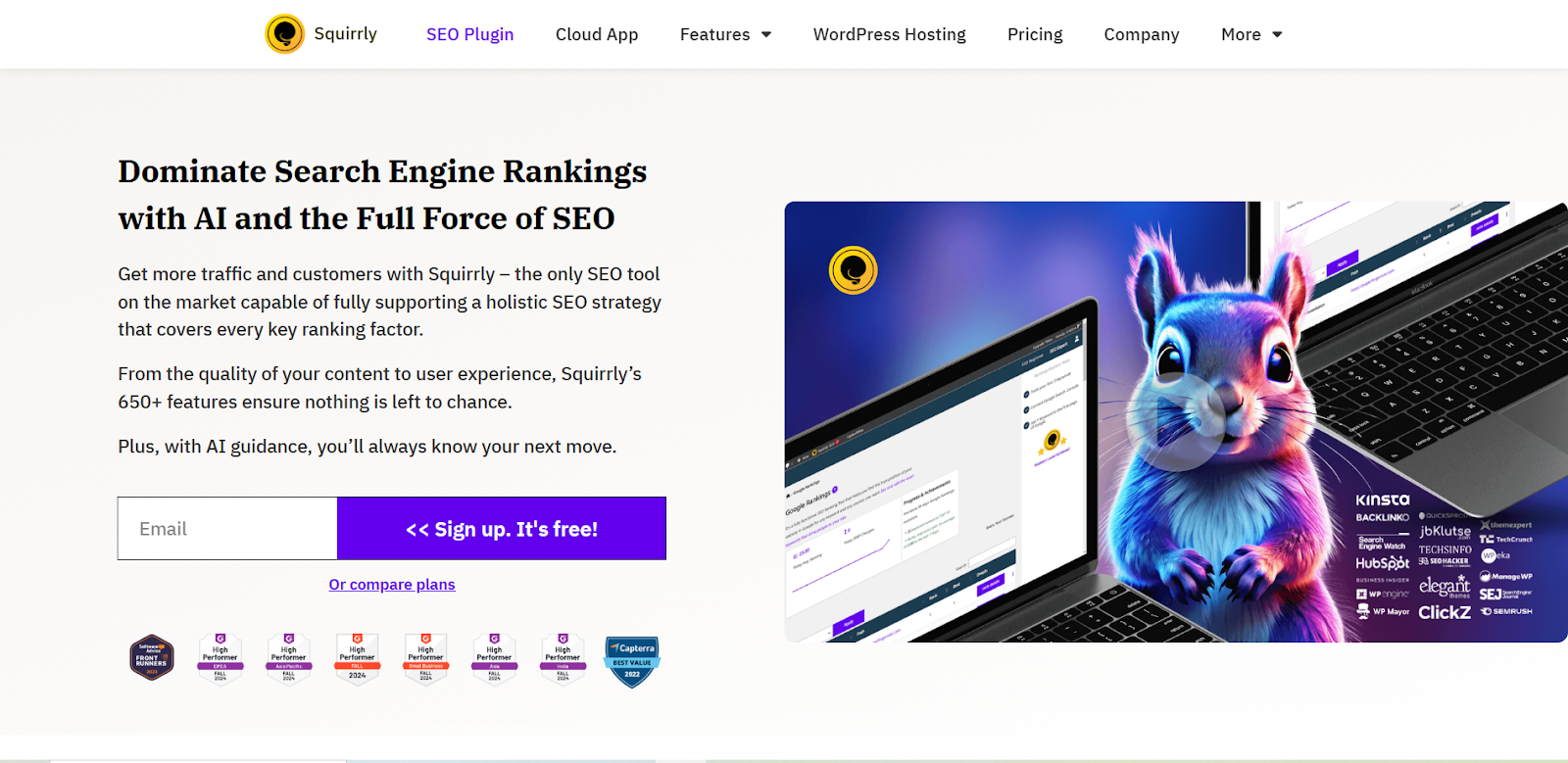 Squirrly SEO tool